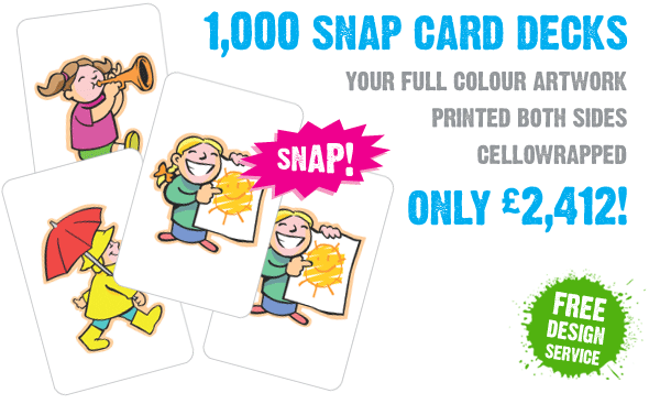 Printed Promotional Snap Cards