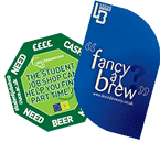 Custom shaped beer mats