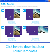Click here to download our folder templates