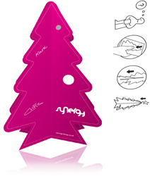 Christmas tree beer mat Xmas Tree Beer Mat